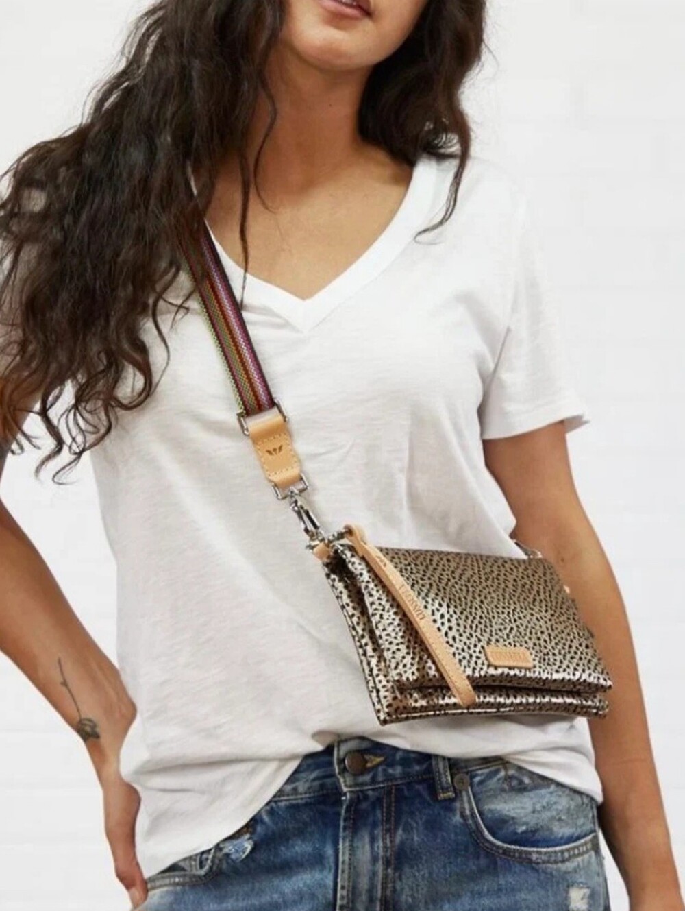Consuela Uptown Wesley Crossbody Bag, Detachable Strap, Slim Bag
